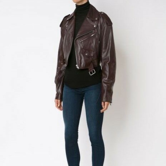 Faith Connexion oversized leather jacket 2 New - Picture 4 of 16